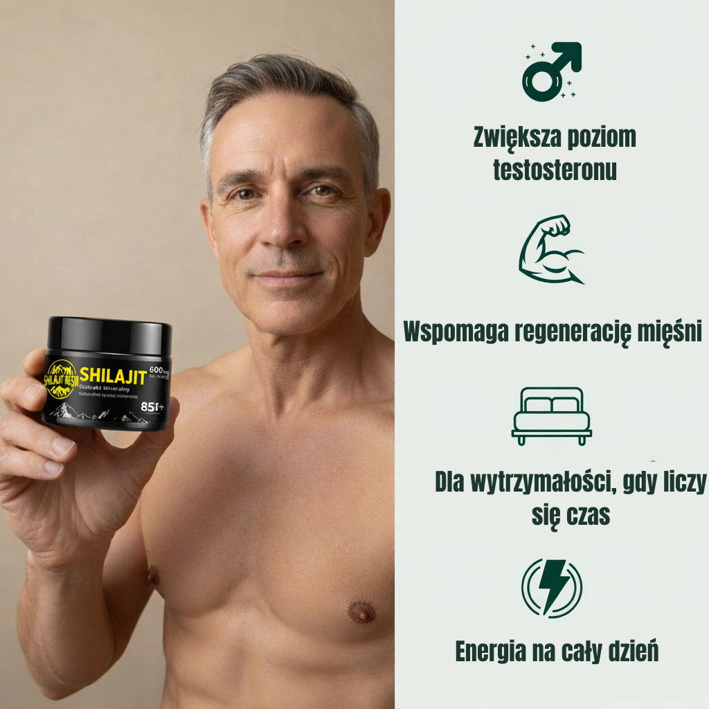 Naturalny shilajit himalajski